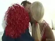 Beautiful Cheerleader Has A Surprise