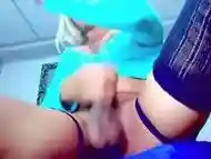 Incredible Homemade Shemale video with Masturbation, Blonde scenes