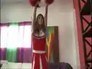 Cheerleader TS Kylie Maria anal nailed