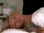 TS Aubrey Kate gets massage