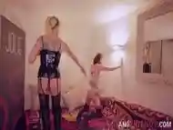 Two trannies Playing With sextoys