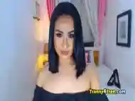 Pink lips Tranny4free masturbatin