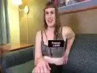 Bigass femboy bends over and jerks off