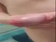 Extreme Close Up Wet Foreskin