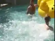 GenderX - Pool Party Turns into Wild Trans Orgy