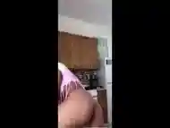 Godlike breasty black shemale whore masturbate her pussy