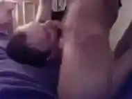 Horny guy deepthroats a shemale and bangs hard super hard