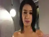 Ladyboy Slut Madonna Gives Blowjob And Ass Fucked