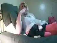 Smoking Crossdresser