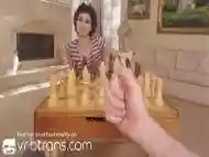 VRBTrans Better Fuck Than Play Chess With Hot Skinny Alisia