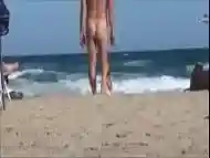 tranny in nude beach with anal jewel rosebud