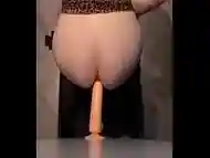 Dildo fucking my ass