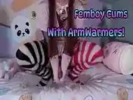 Femboy Cums With ArmWarmers! (Teaser)