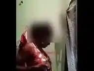 Indian cross dresser Lara Dsouza old video in saree