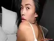 Ladyboy Bovei Gives Blowjob Before The Ass Fuck