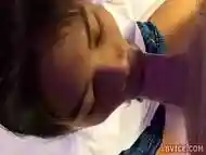 Ladyboy Kib Gets That Thick Cock In Mouth