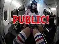 Me masturbe en el avi&oacute_n, por poco me sorprenden