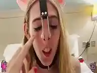 Piggirl Jenby Doll rims and sucks Jessica Bloom (short version)