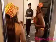 Pizza Sluts Receives Special PIZZA DELIVERY