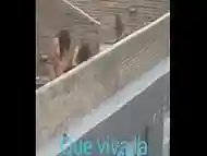 Sexo en la terrasa chicas buenas tetas