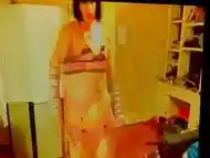 Sissy dance and dildo boipussy