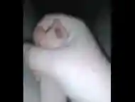 Solo BBW Shemale hand job