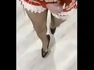 Trans Geisha walking