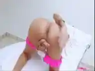 Impeccable blonde rides dick after masturbating in a beautiful way