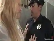 Shemale seduces the gay cop with passionate cock sucking