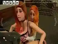 FUTANARI Game fucks Sara in the cunt - Uncensored Hentai