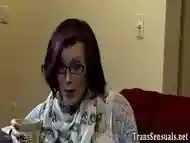 Hot trans babe gets fuck