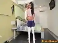 Latina tranny prostitute assfucked doggystyle