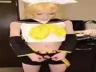 Rin Kagamine With a Cock