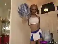 Tgirl prozzie shakes dong