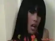 Thai Ladyboy Karn Toys Ass And Strokes Dick